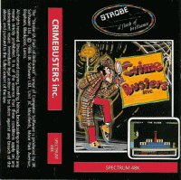 Crime Busters Inc ZX Spectrum US box art